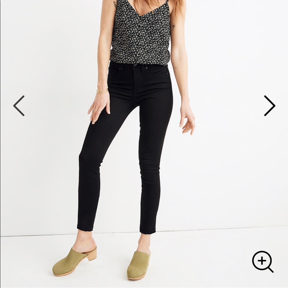 Madewell 9" Mid-Rise Skinny Crop Jeans Petite 24